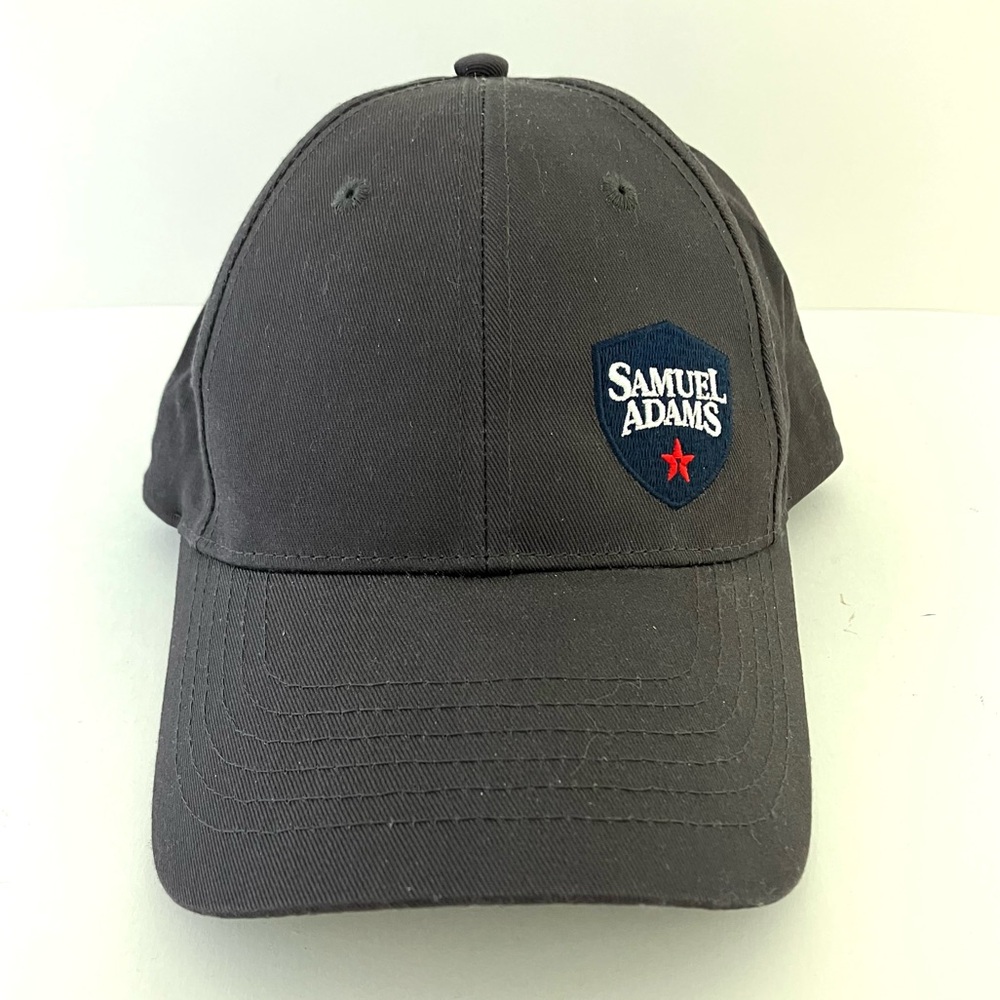 Samuel Adams Snapback Baseball Hat Navy Red